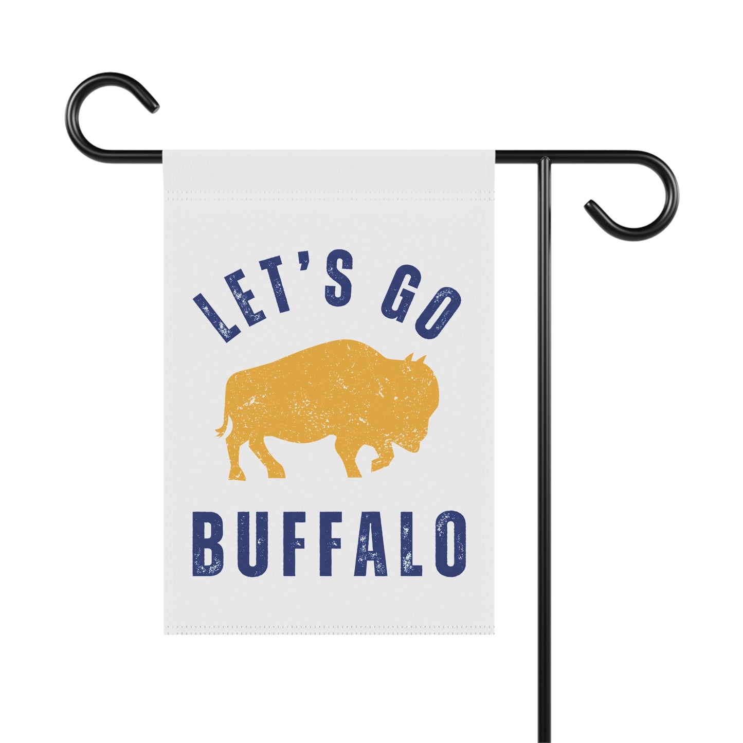 Let's Go Buffalo Hockey Yard Flag