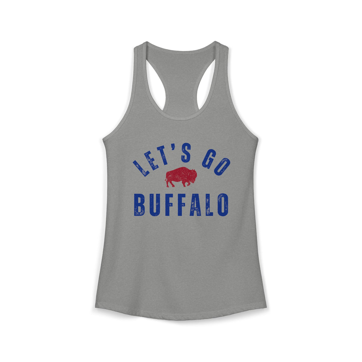 Let's Go Buffalo Women's Racerback Tank Top