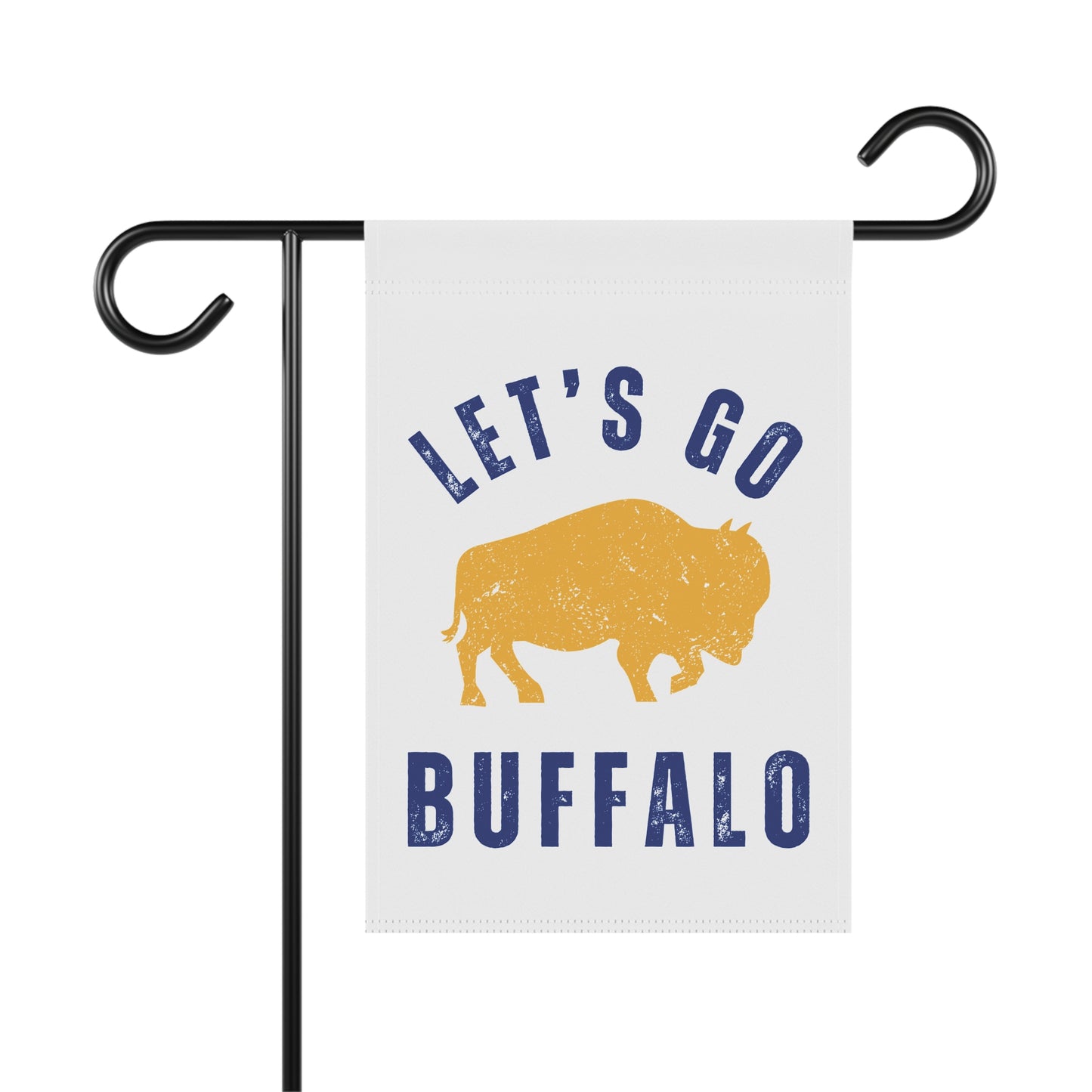 Let's Go Buffalo Hockey Yard Flag