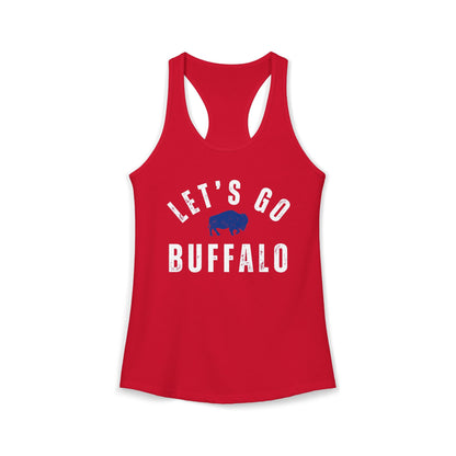 Let's Go Buffalo Women's Racerback Tank Top