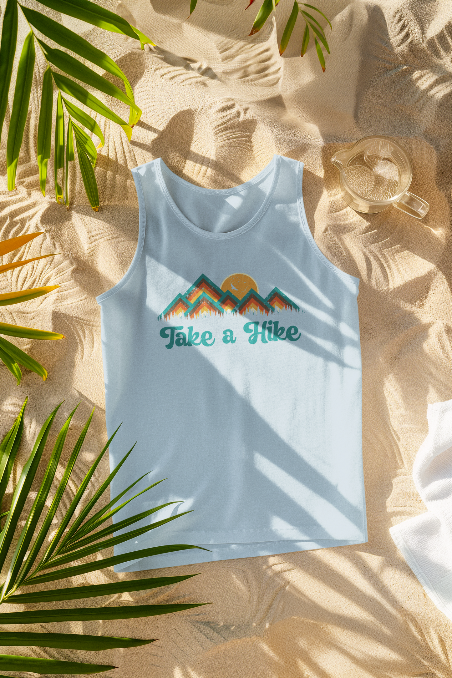 Take a Hike Retro Comfort Colors Tank Top