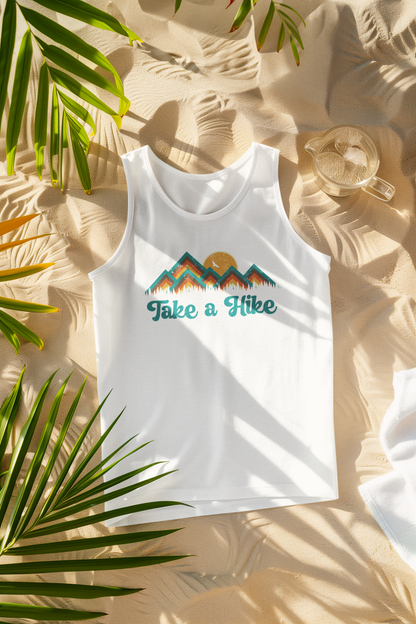 Take a Hike Retro Comfort Colors Tank Top