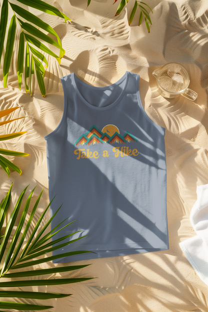 Take a Hike Retro Comfort Colors Tank Top