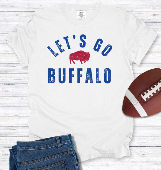 Vintage Let's Go Buffalo T-Shirt