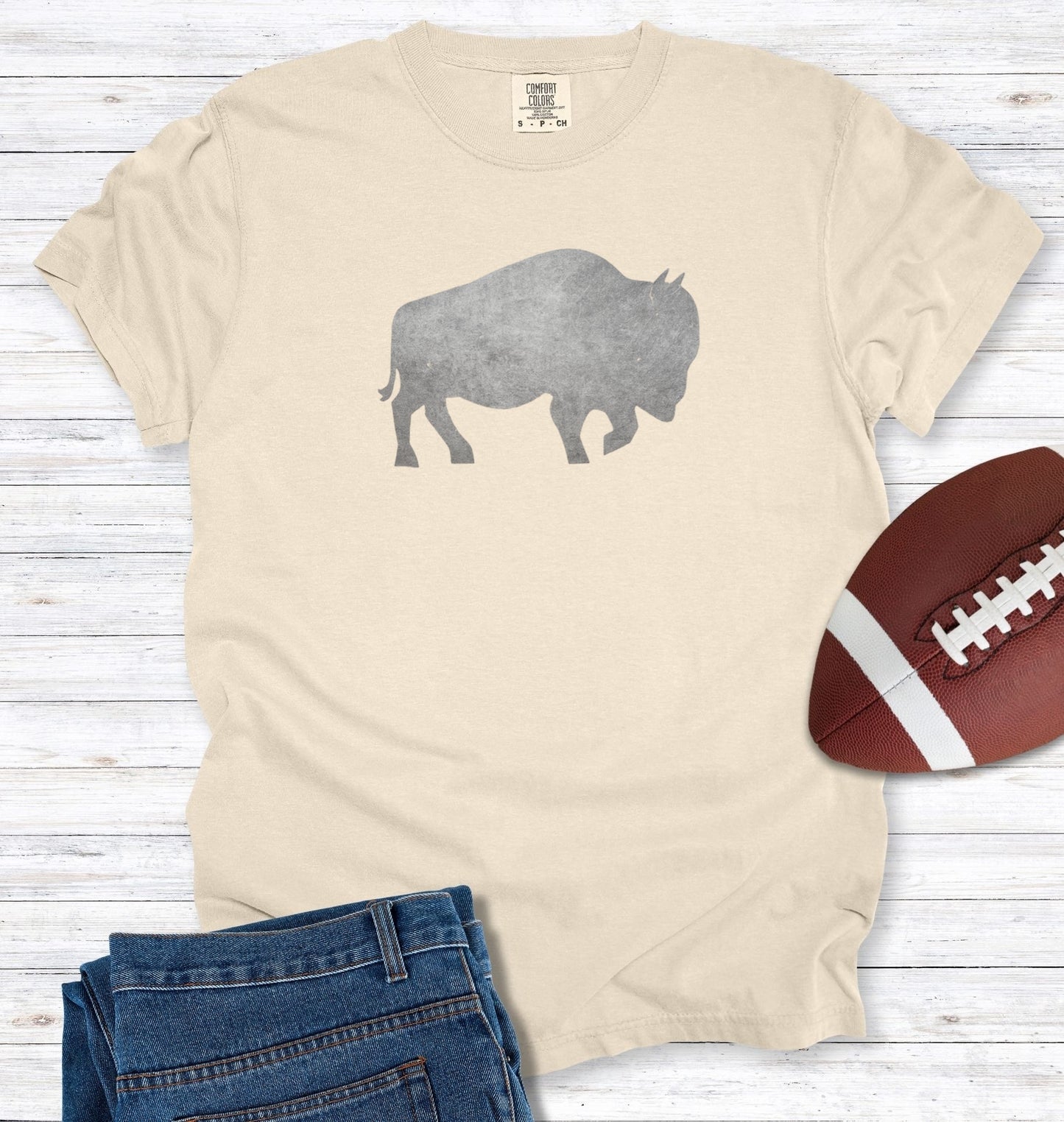 Metallic Buffalo Icon T-Shirt