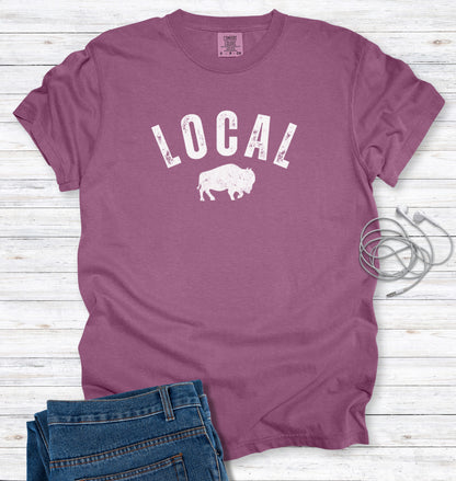 LOCAL Buffalo Vintage Distressed Graphic T-Shirt