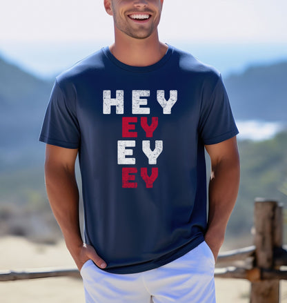 Vintage Style Buffalo Shout Song HEY Ey EY Ey Graphic T-Shirt