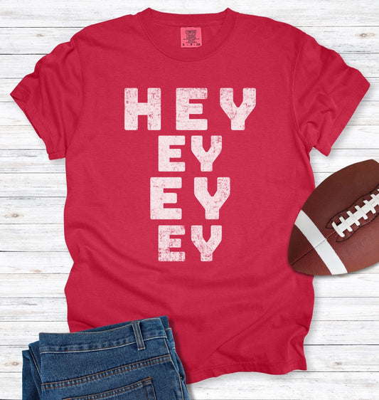 Vintage Style Buffalo Shout Song HEY Ey EY Ey Graphic T-Shirt