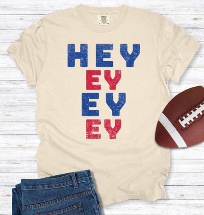 Vintage Style Buffalo Shout Song HEY Ey EY Ey Graphic T-Shirt