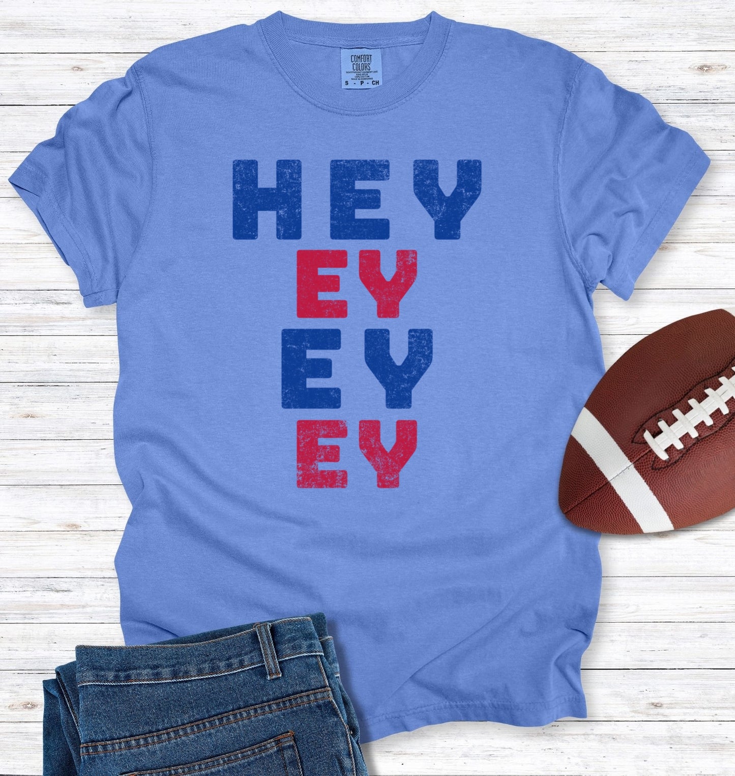 Vintage Style Buffalo Shout Song HEY Ey EY Ey Graphic T-Shirt