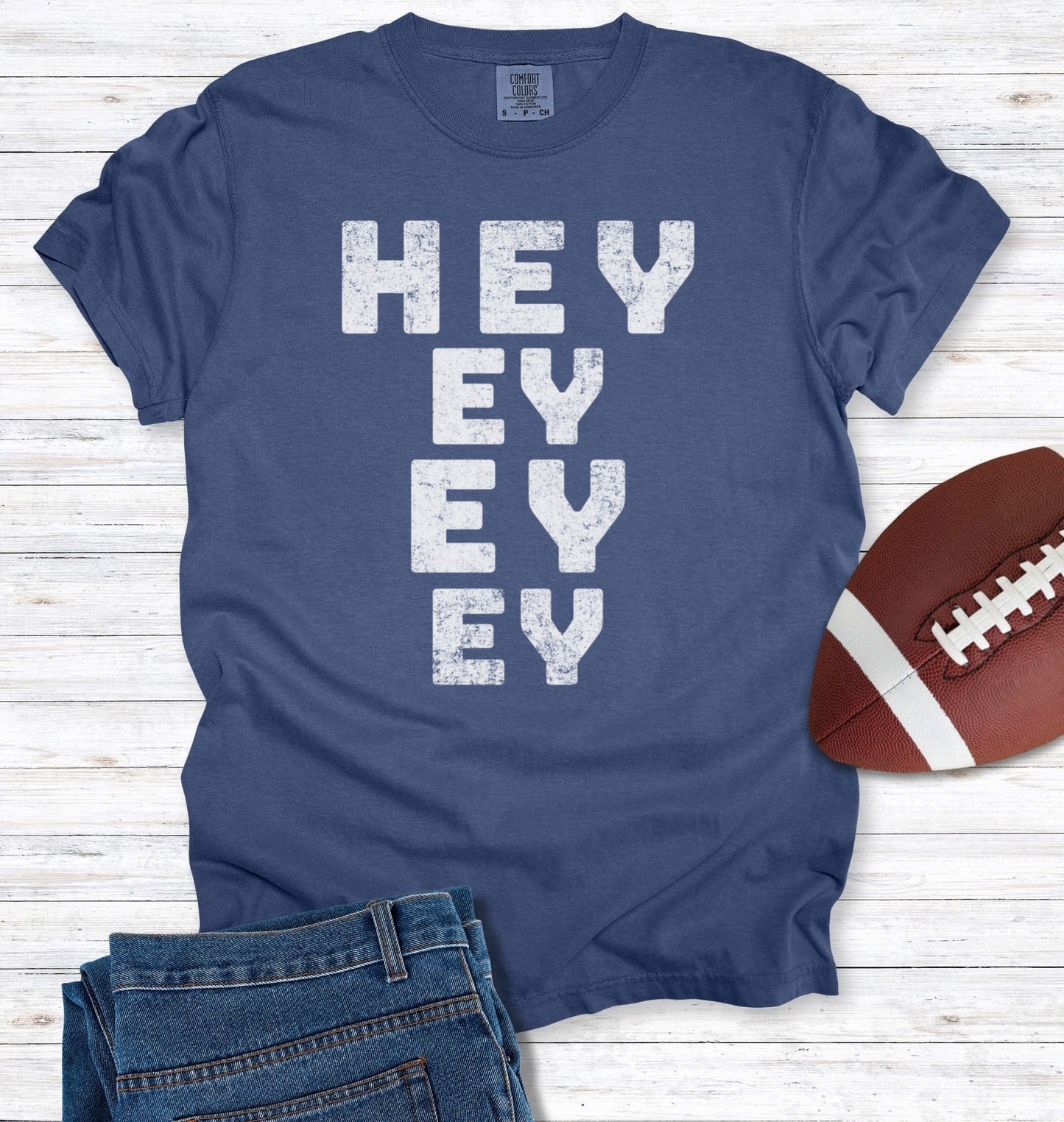 Vintage Style Buffalo Shout Song HEY Ey EY Ey Graphic T-Shirt