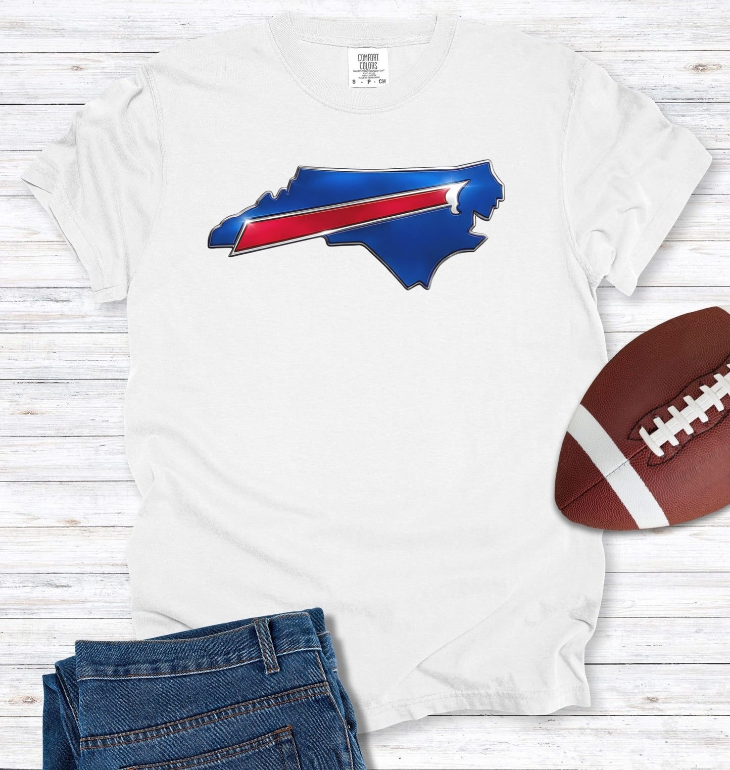 North Carolina Buffalo Fans T-Shirt BUF NC