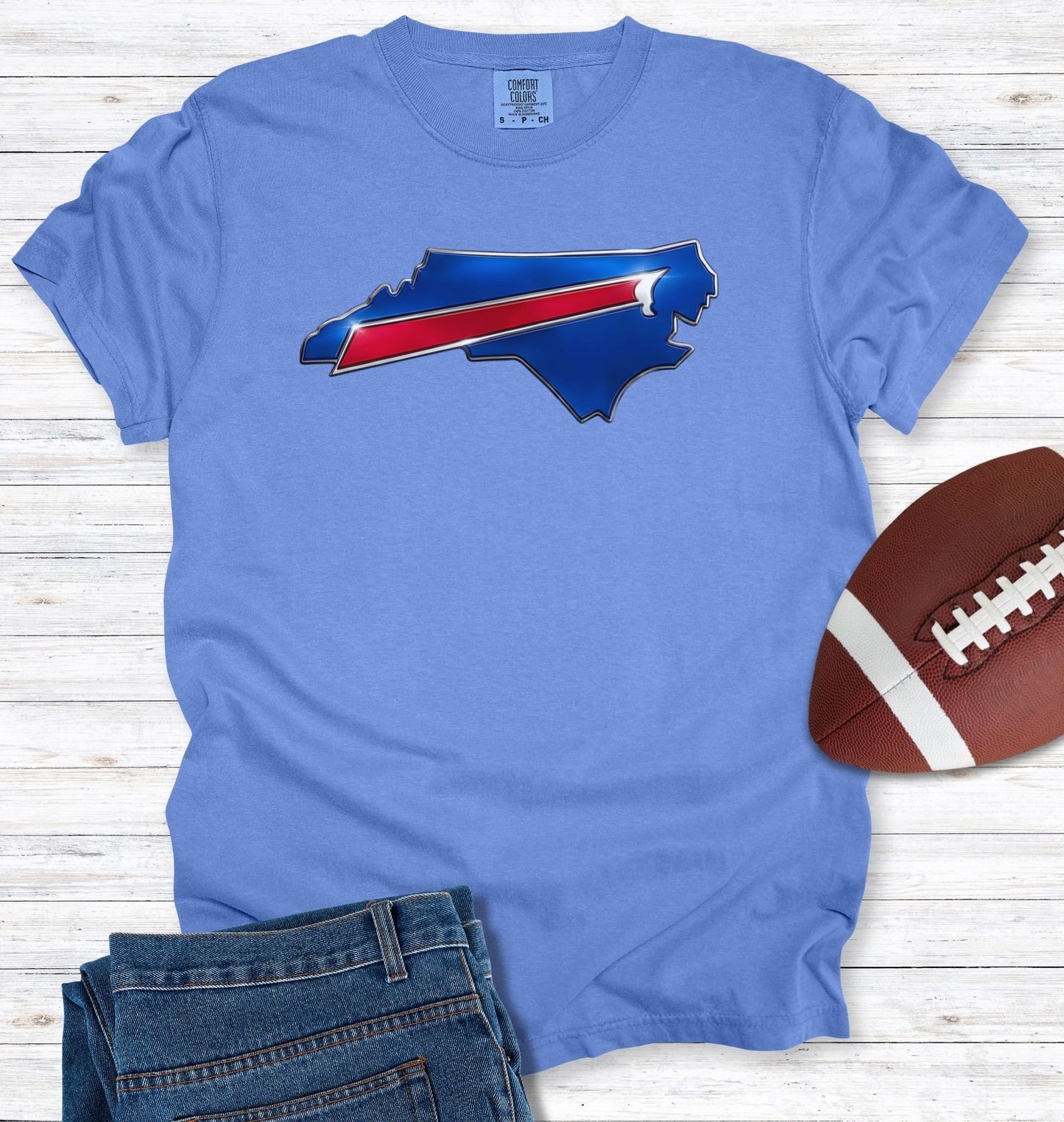 North Carolina Buffalo Fans T-Shirt BUF NC