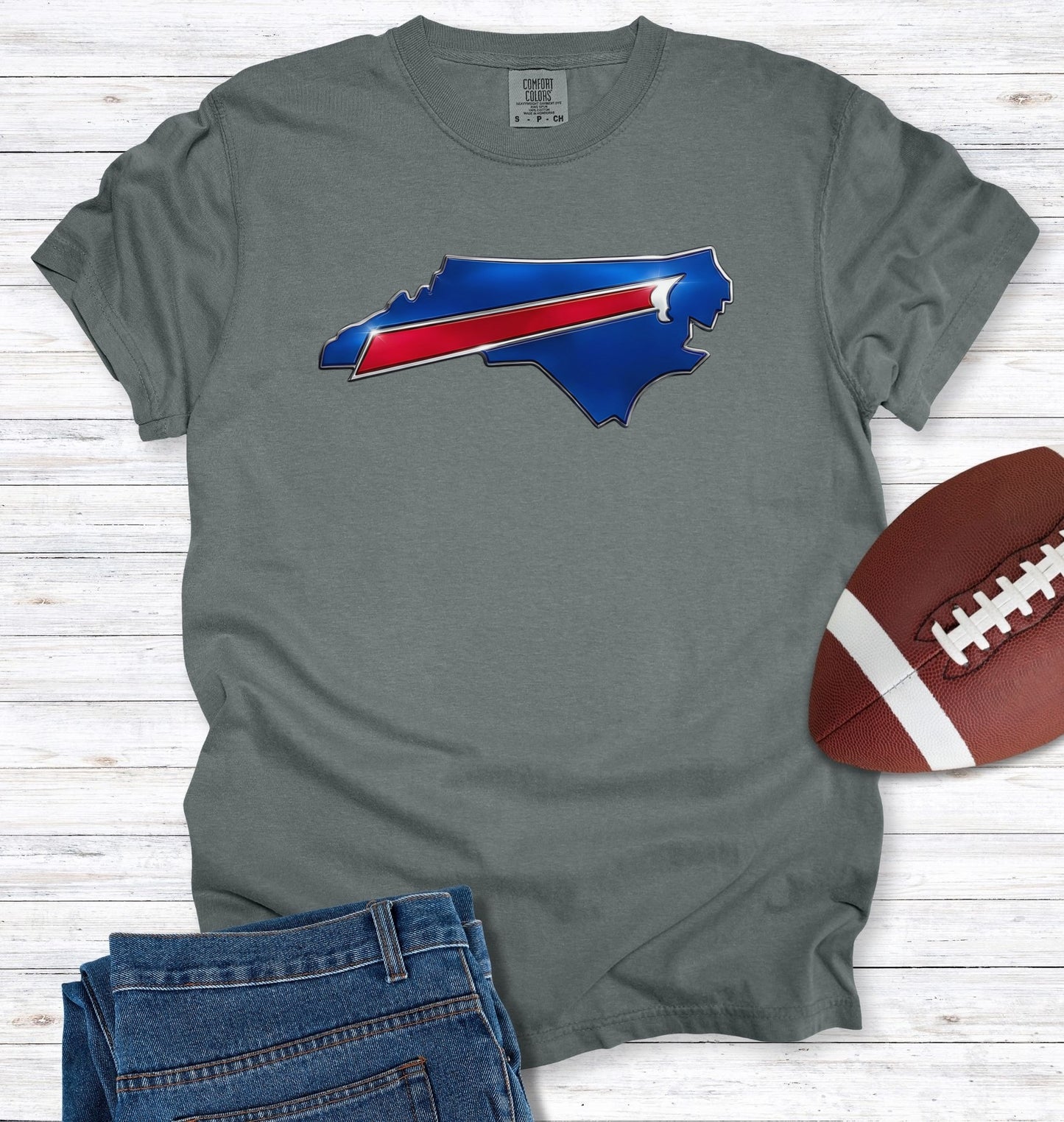 North Carolina Buffalo Fans T-Shirt BUF NC