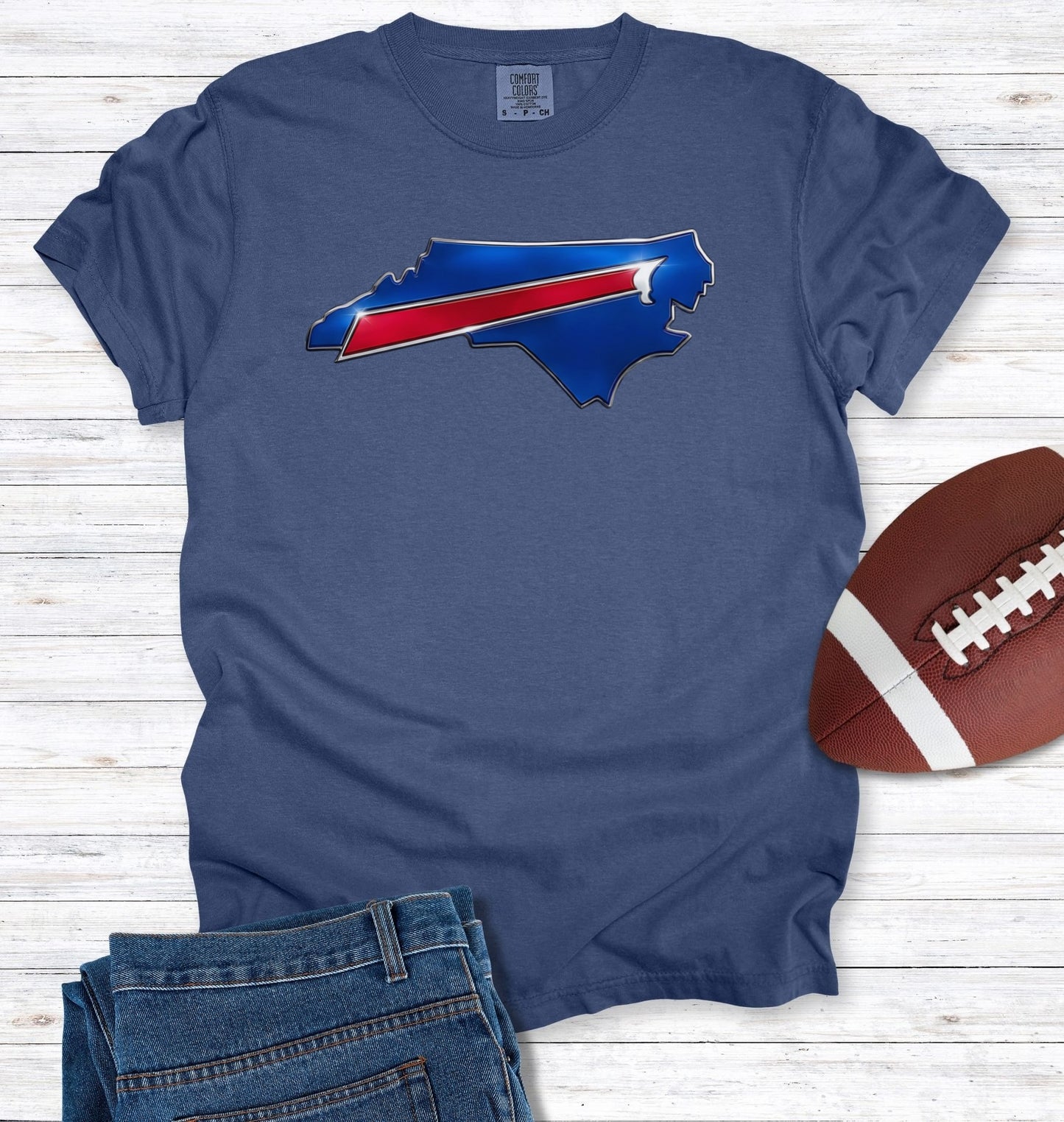 North Carolina Buffalo Fans T-Shirt BUF NC