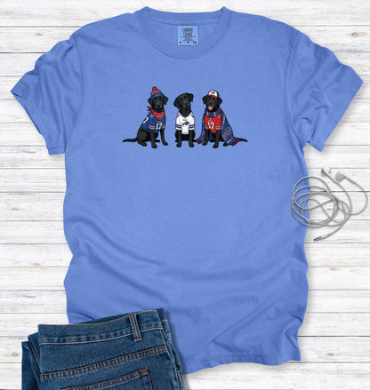Black Labs are Buffalo Fans T-shirt