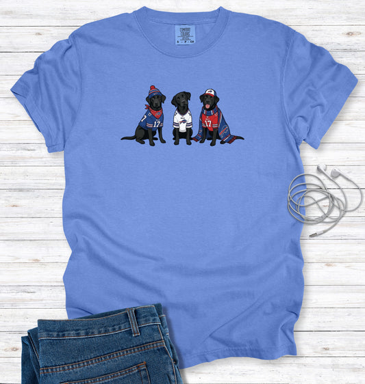 Black Labs are Buffalo Fans
