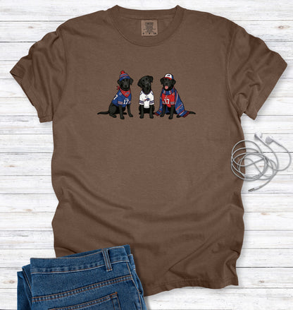 Black Labs are Buffalo Fans T-shirt