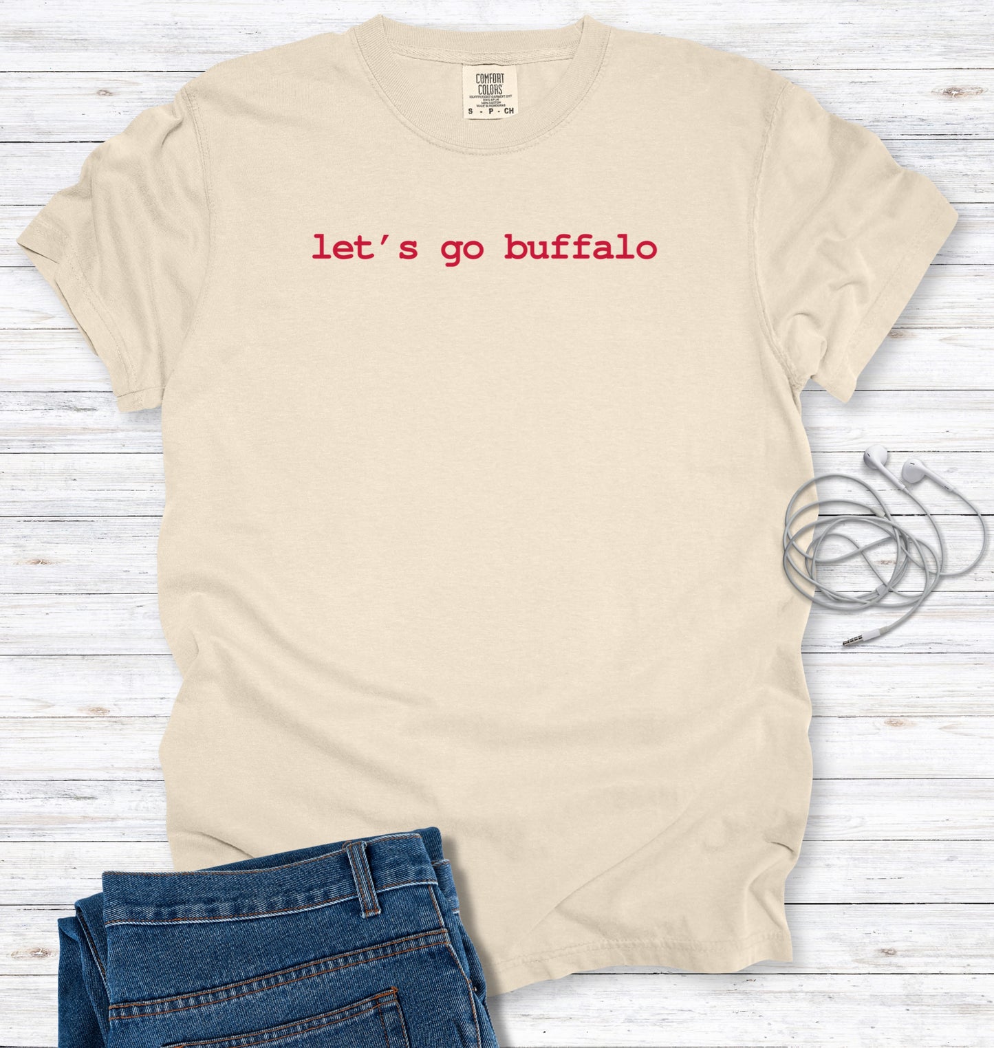 Let's Go Buffalo Understated T-shirt