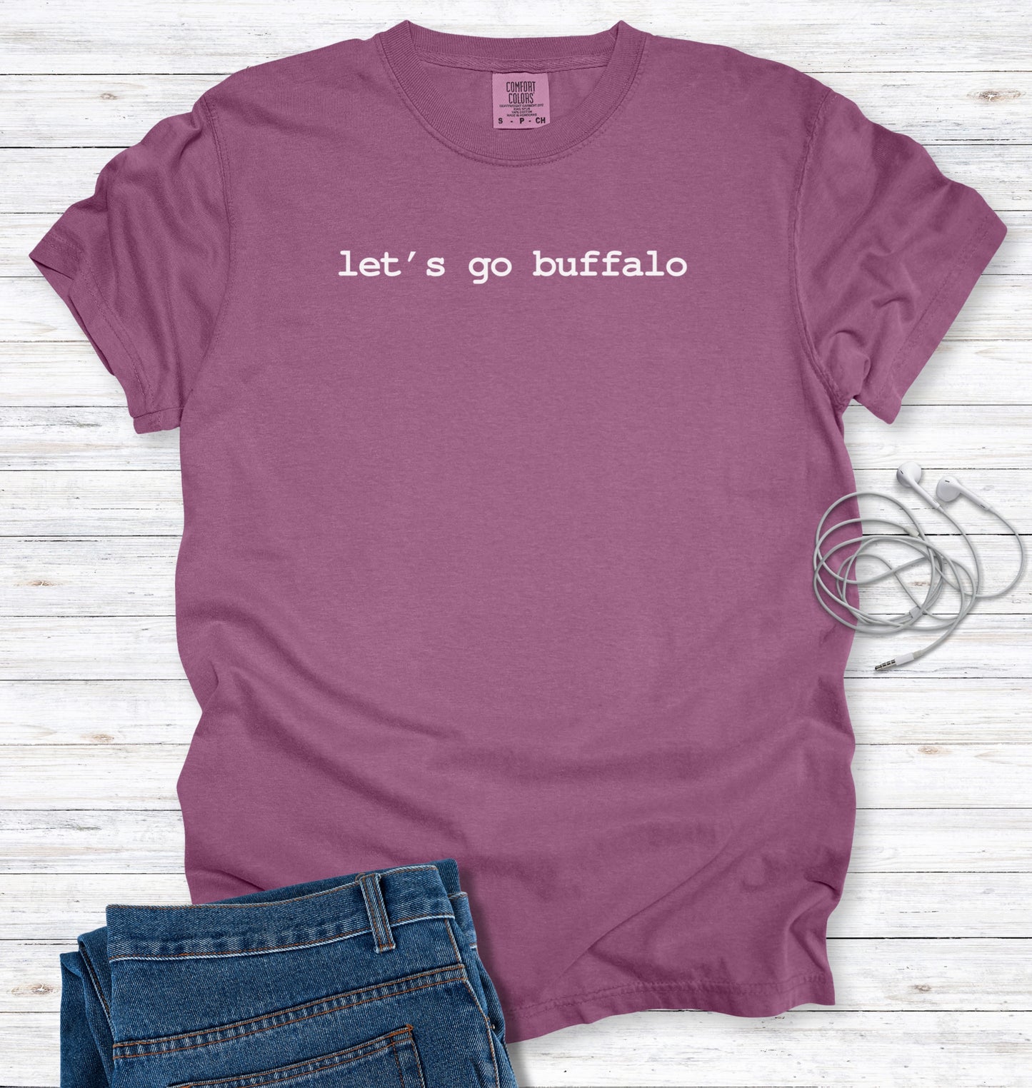 Let's Go Buffalo Understated T-shirt
