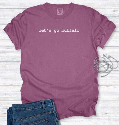 Let's Go Buffalo Understated T-shirt