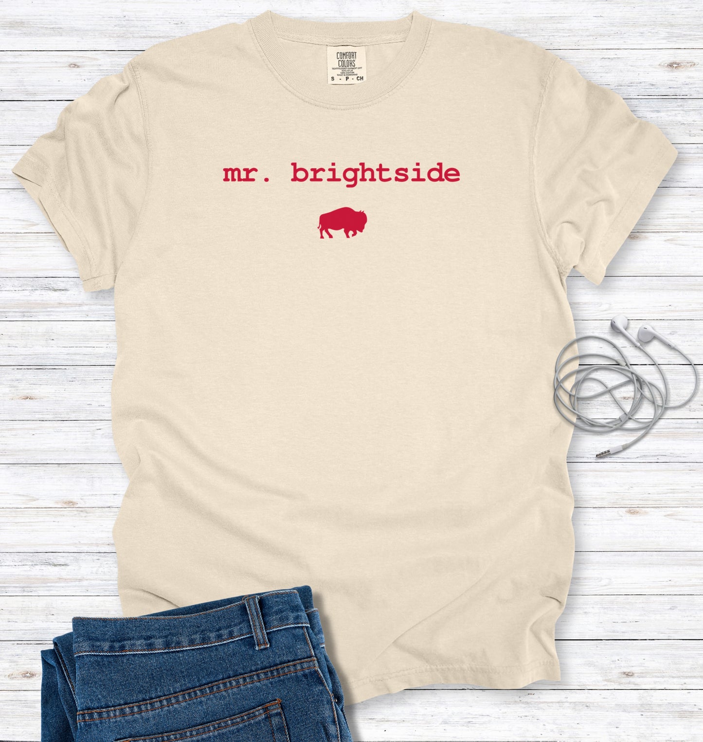 Mr. Brightside Understated Buffalo T-shirt