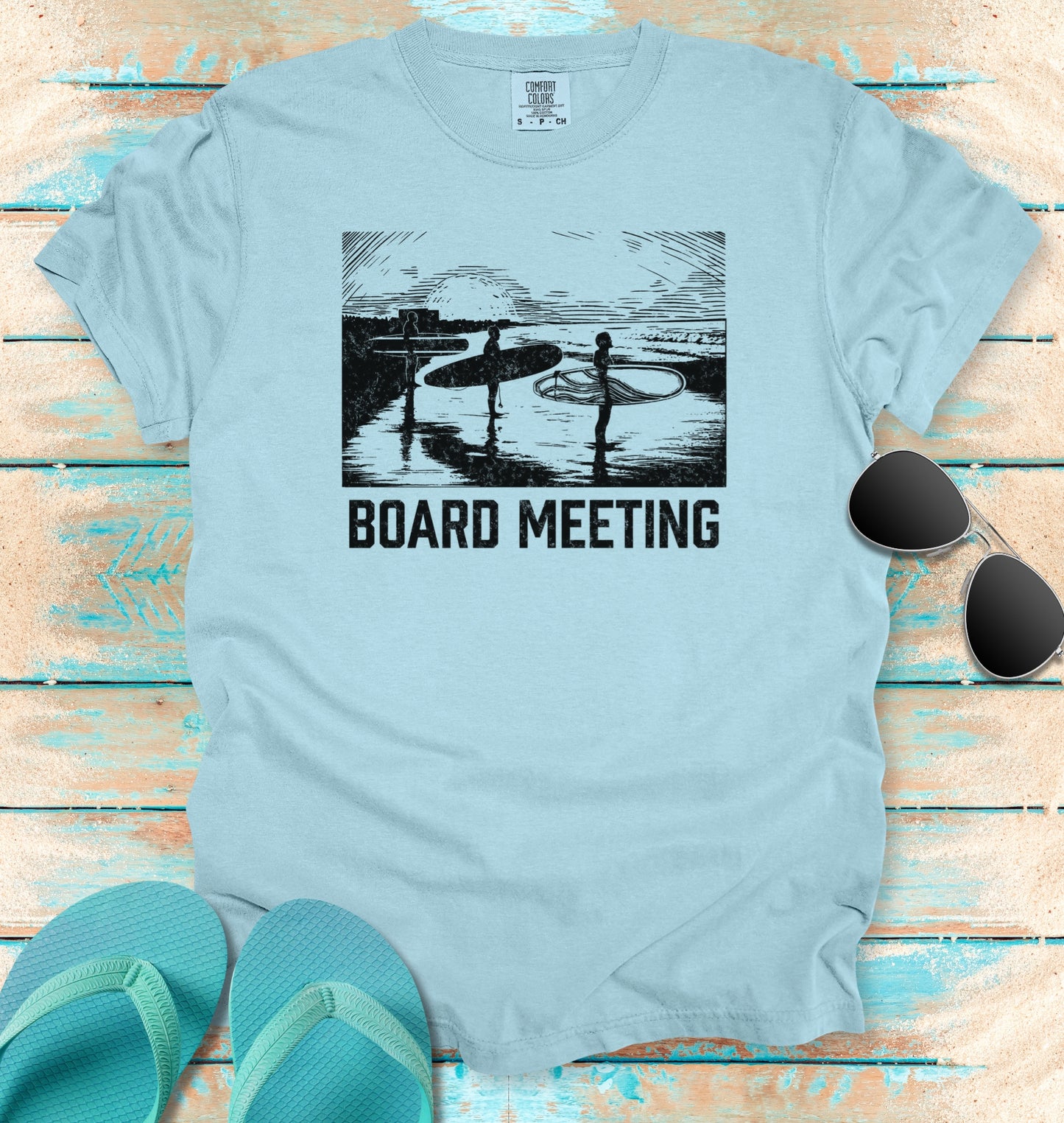 Board Meeting Surf Graphic T-Shirt