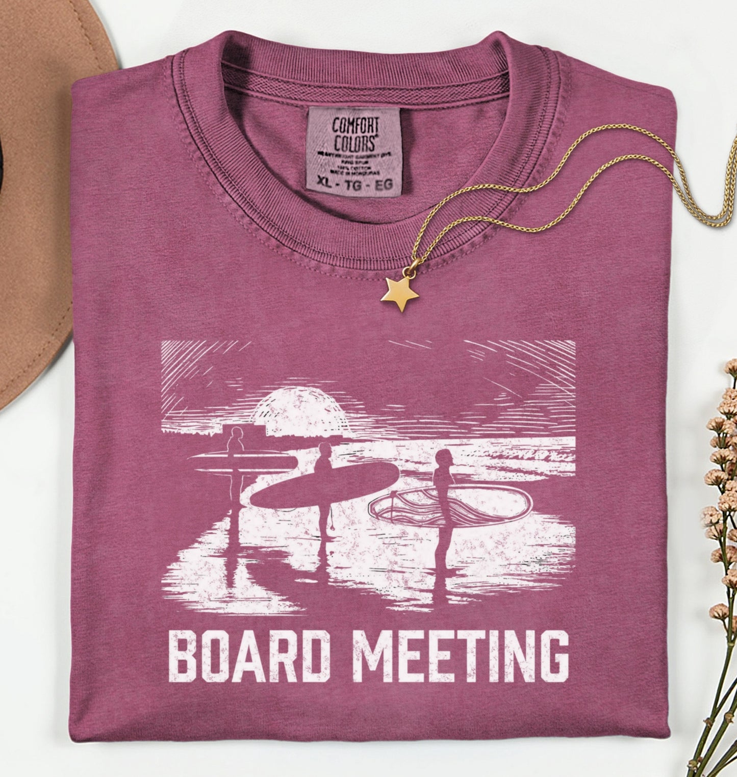 Board Meeting Surf Graphic T-Shirt