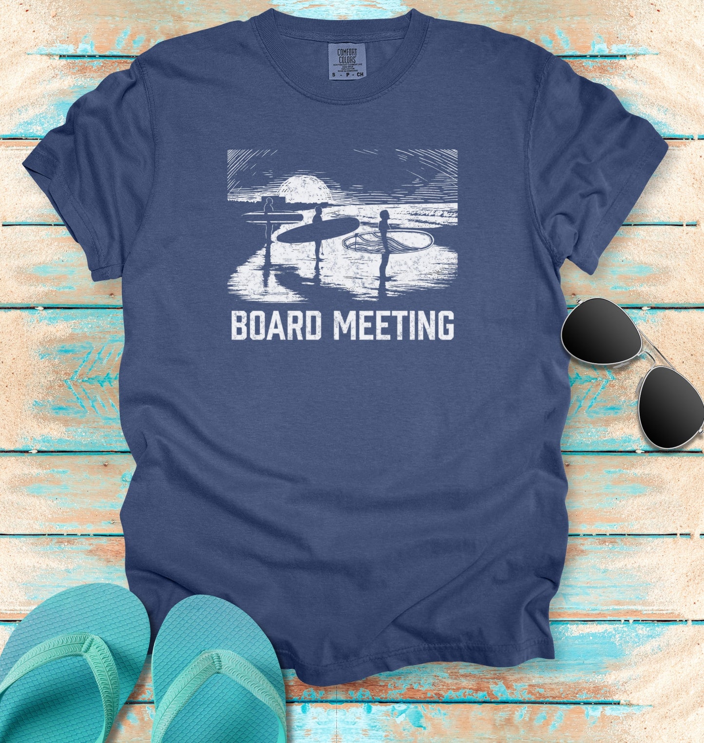 Board Meeting Surf Graphic T-Shirt