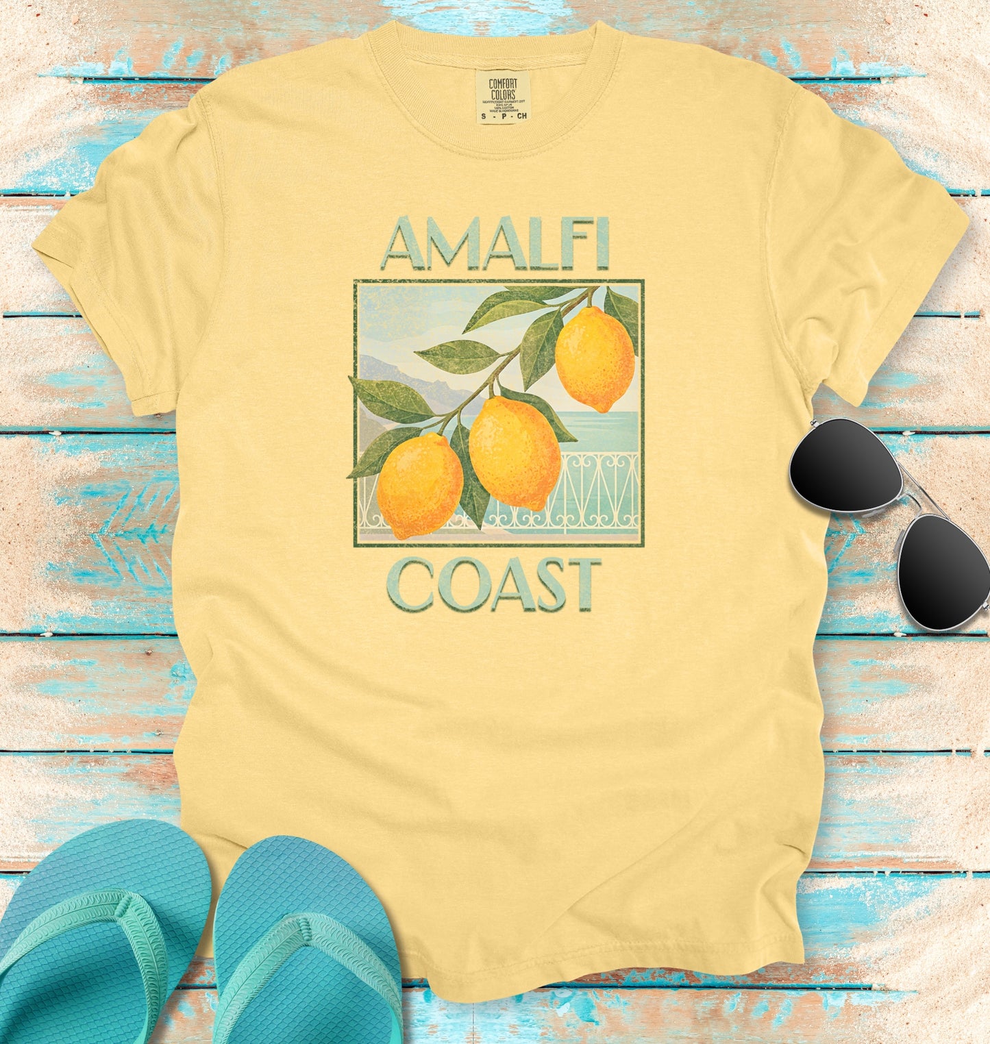 Vintage Amalfi Coast Graphic T-Shirt