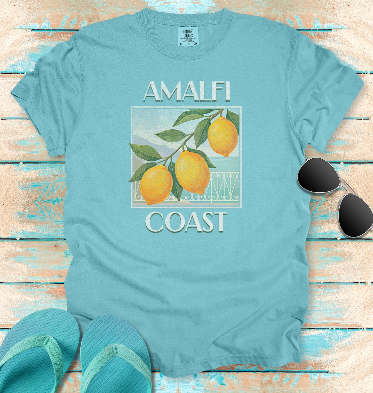 Vintage Amalfi Coast Graphic T-Shirt