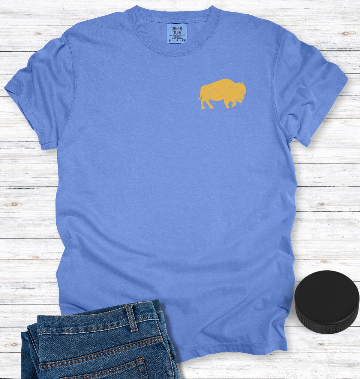 Subtle Gold or Navy Buffalo