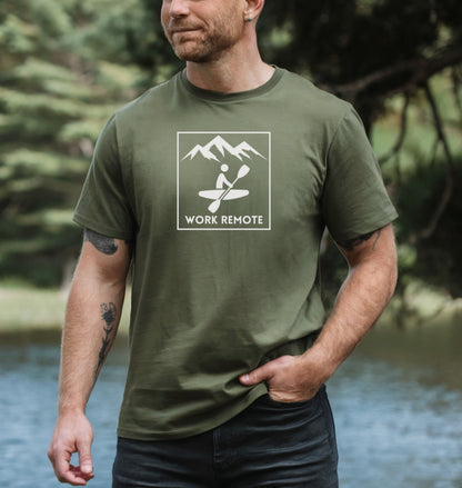 Kayaking Work Remote T-shirt