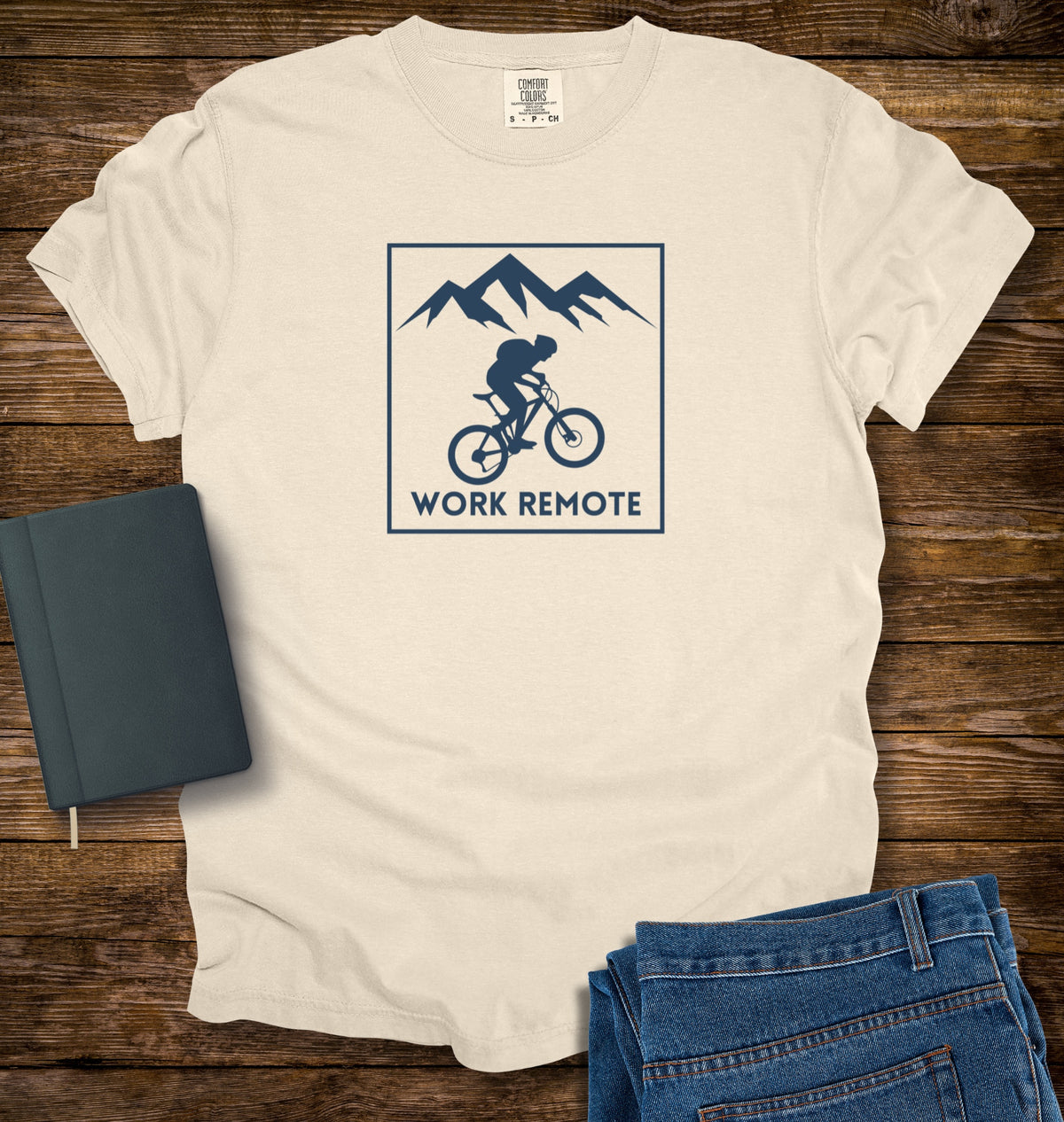 Mountain Biking Work Remote T-shirt