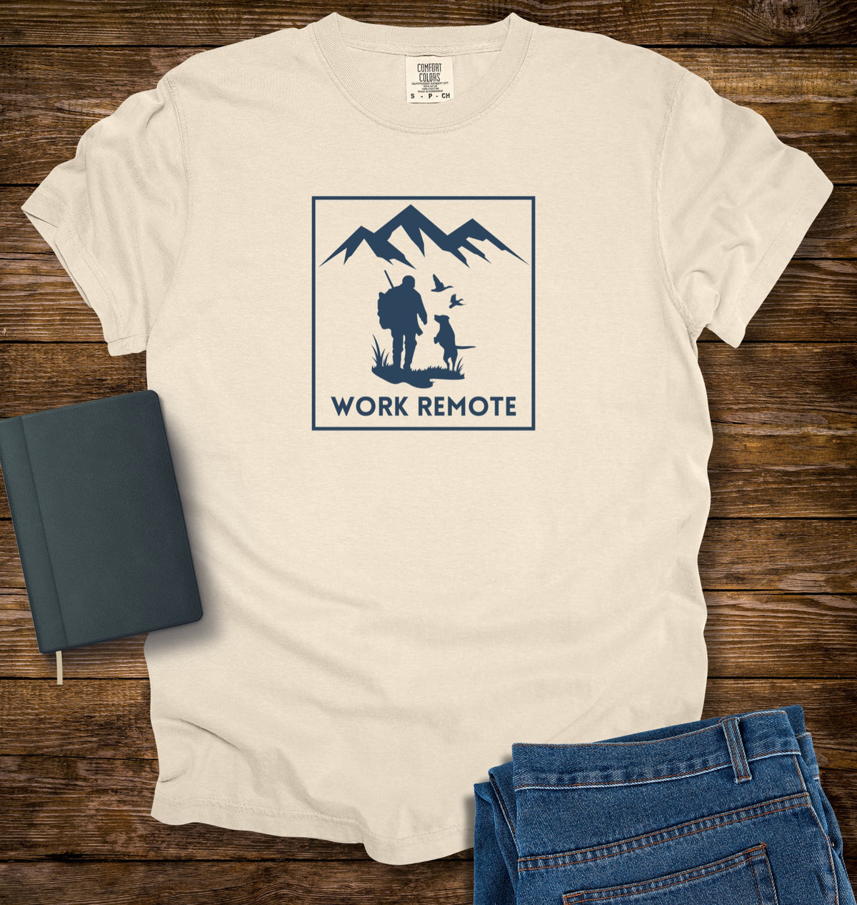 Hunting Work Remote T-shirt