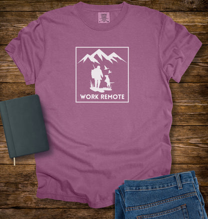 Hunting Work Remote T-shirt