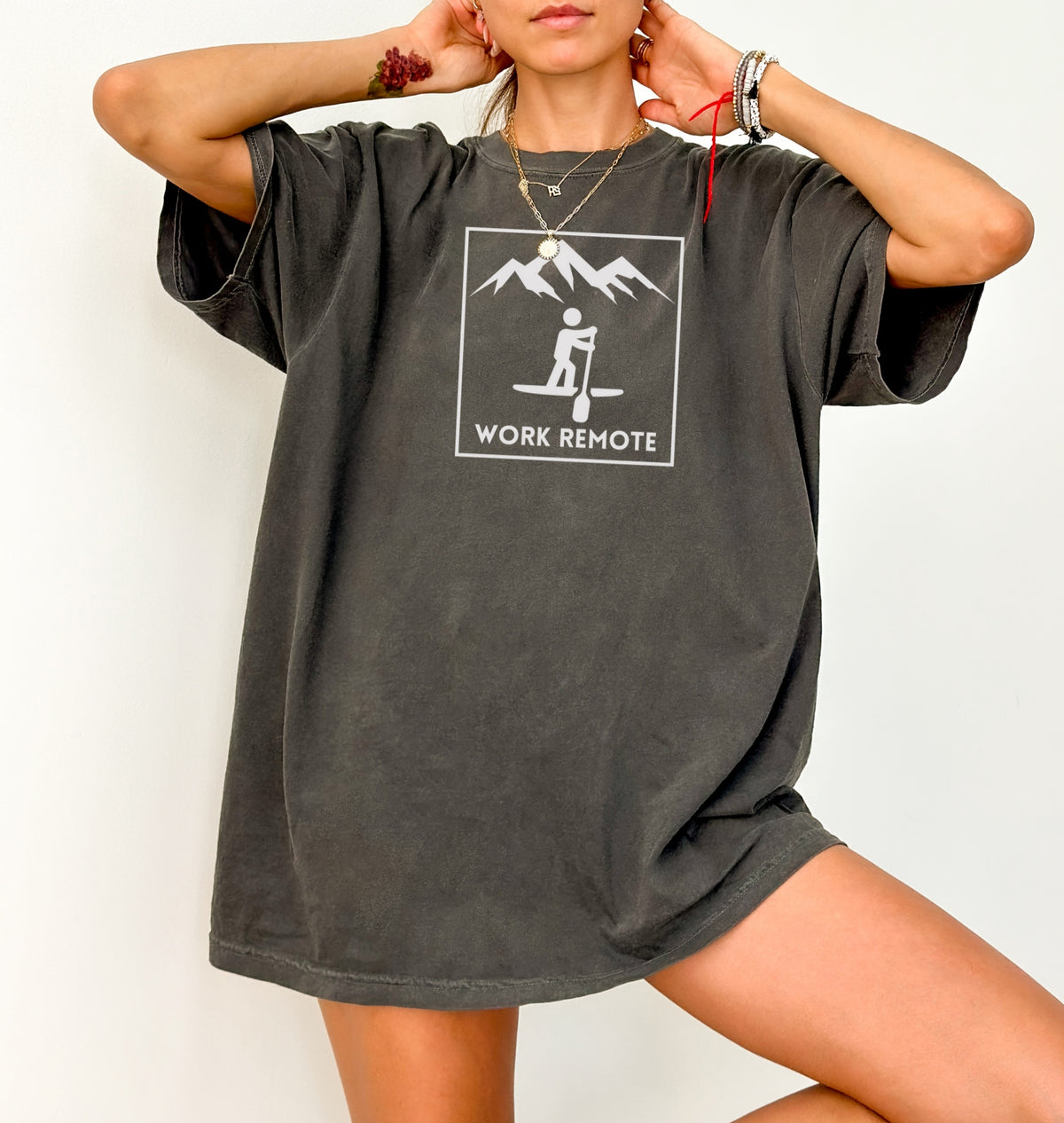 SUP Paddleboard Work Remote T-shirt