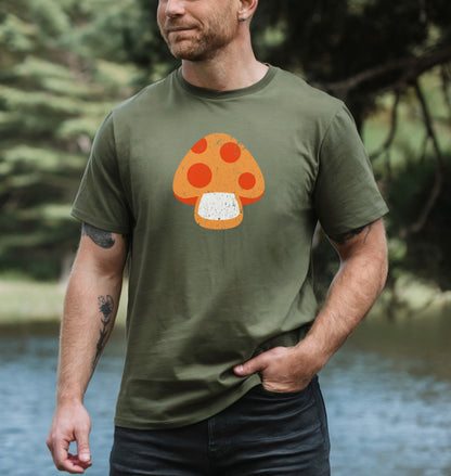 Retro Mario Mushroom T-Shirt