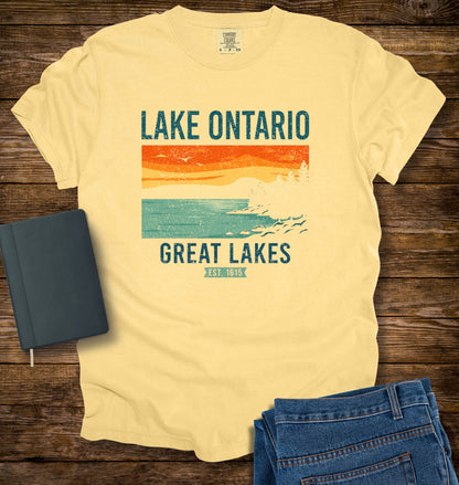 Lake Ontario Retro T-shirt
