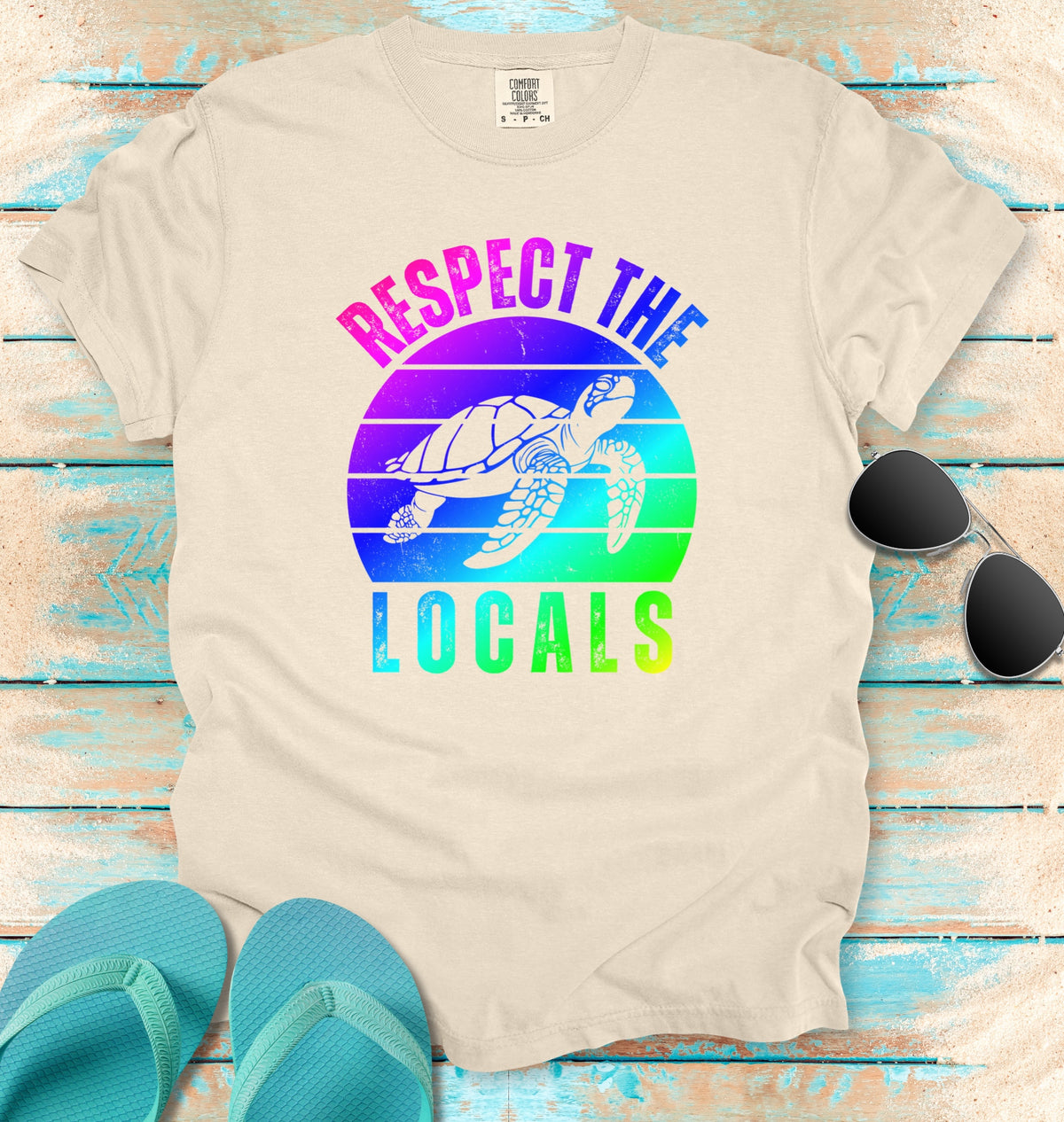 Respect the Locals Retro T-Shirt