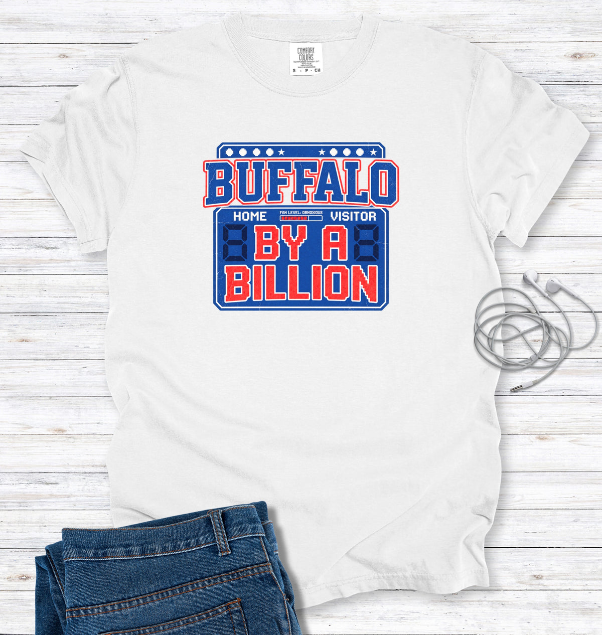 Buffalo By A Billion Scoreboard