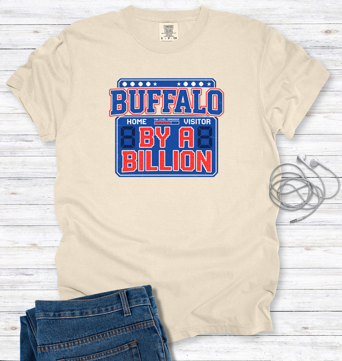 Buffalo By A Billion Scoreboard