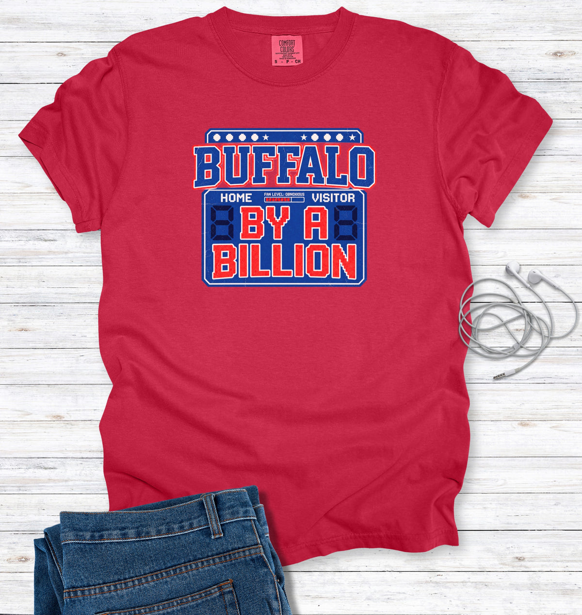 Buffalo By A Billion Scoreboard