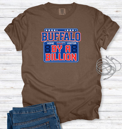 Buffalo By A Billion Scoreboard