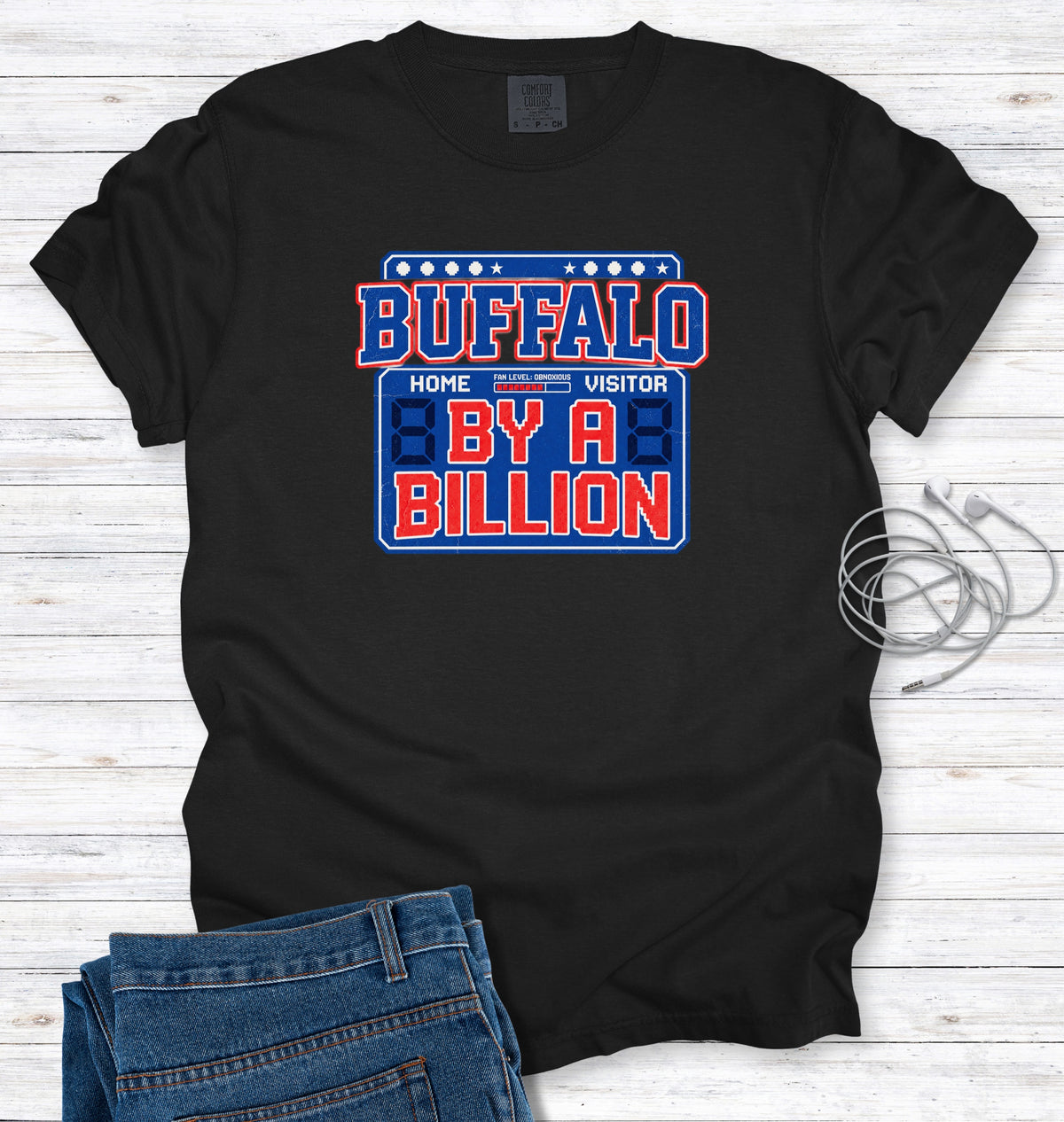Buffalo By A Billion Scoreboard