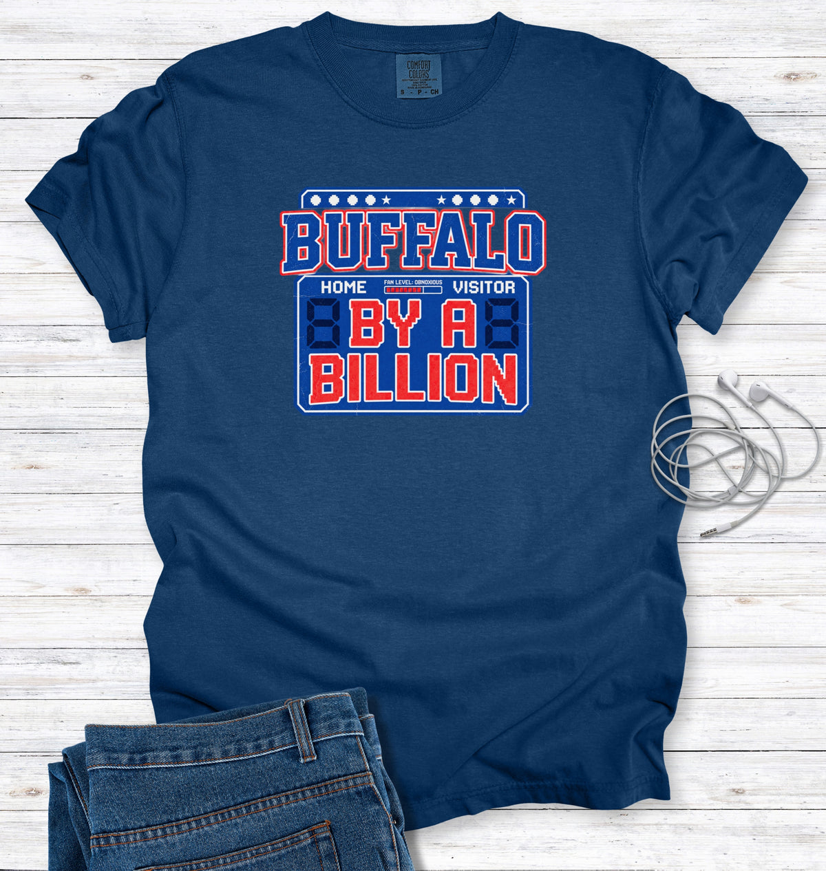 Buffalo By A Billion Scoreboard