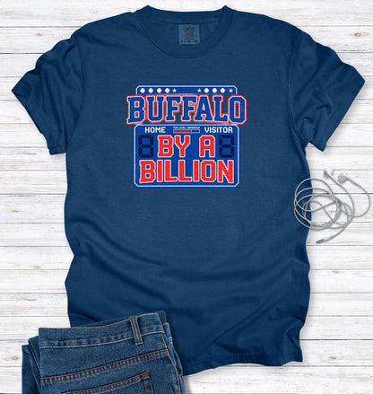 Buffalo By A Billion Scoreboard