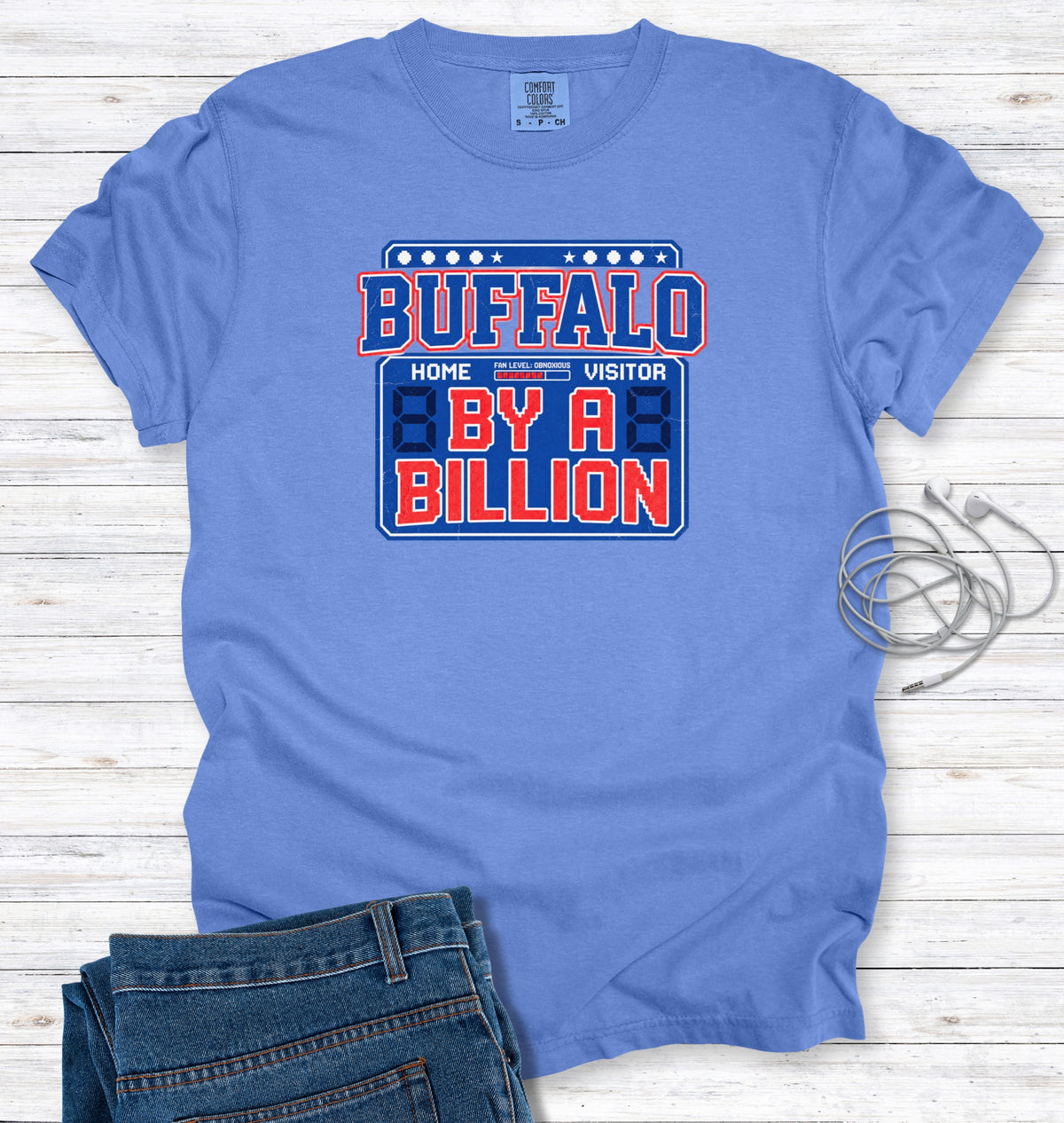Buffalo By A Billion Scoreboard