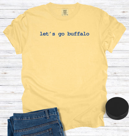 Blue and Gold Understated T-shirt