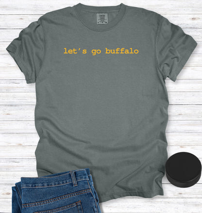 Blue and Gold Understated T-shirt